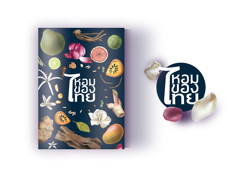 Thai Hom infographic booklet illustration